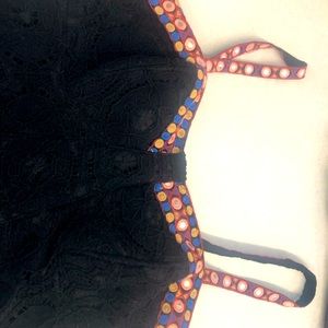 Black embroidery dress 😍